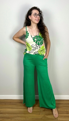 Pantalona Kika Verde - comprar online