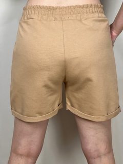 Shorts Moletinho Caramelo - Dryas