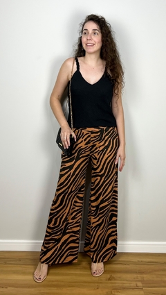 Pantalona Kika Zebra Marrom - comprar online