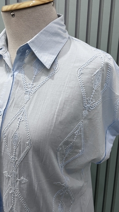 Camisa Ágata Azul - comprar online