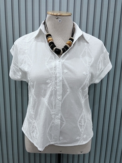 Camisa Ágata Branco - comprar online