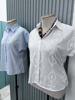 Camisa Ágata Branco - comprar online