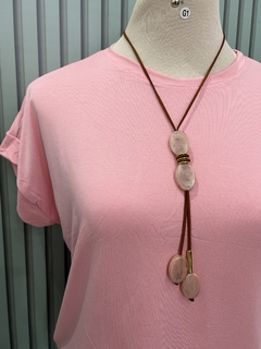 Blusa Morcego Quartzo Rosa - comprar online