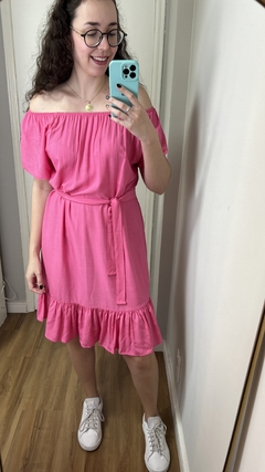 Vestido Ciganinha Rosa - comprar online