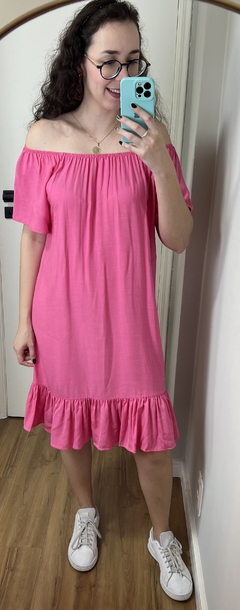 Vestido Ciganinha Rosa na internet