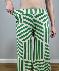 Pantalona Geo Verde - loja online