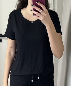 Blusa Canelado Preto