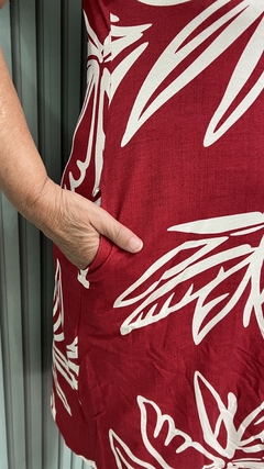 Vestido Bolso Gardênia Vermelho na internet