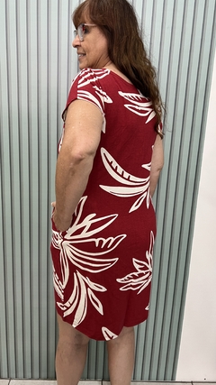 Vestido Bolso Gardênia Vermelho - loja online