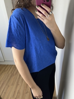 Blusa Laise Azul Royal - comprar online