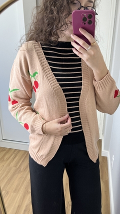 Cardigan Cereja