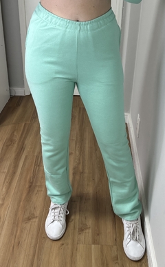 Calça Moletom Verde Menta