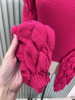 Tricot Pompom Pink - comprar online