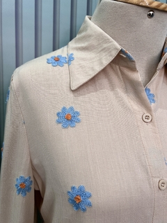 Camisa Flor Baunilha - Dryas