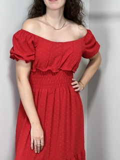 Vestido Estela Vermelho - loja online