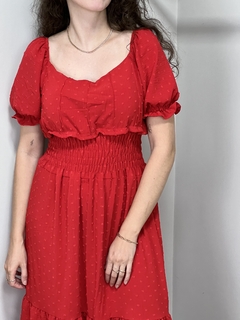 Vestido Estela Vermelho