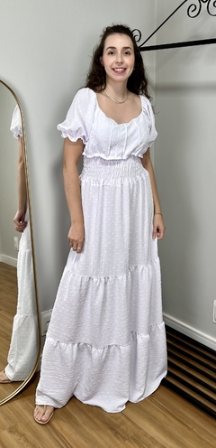 Vestido Estela Branco