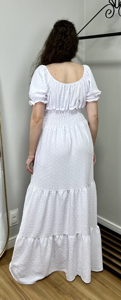 Vestido Estela Branco