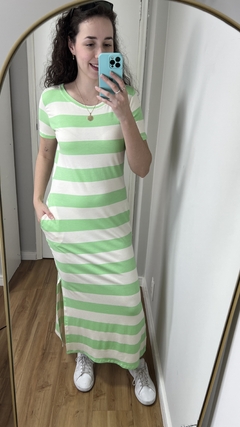 Vestido Brisa Verde