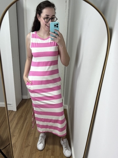 Vestido Regata Brisa Rosa