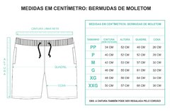 Bermuda Moletom Masculino - loja online