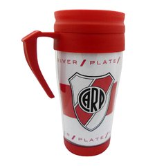 100420 - Jarro térmico River Plate con Impresión - Nuevo Emporio | Productos de fútbol
