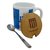 13740 - Mug ceramica Racing c/ tapa madera y cuchara - comprar online