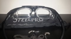 Anteojo OMEGA para montar lentes recetados (policarbonato de alta transp.+anti-rayas) marca Steelpro - comprar online