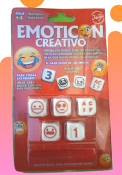 juegos con dados emoticón creativo