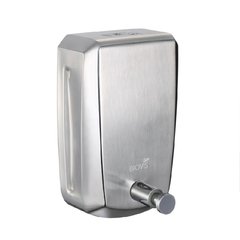 Dispenser para álcool gel ou sabonete líquido em aço inox - Biovis 800ml