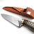 Cuchillo Campero 11cm Ac. Inox Madera con Vaina - tienda online