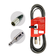 Cable Plug Mono A Xlr Macho Neutrik Rean 10 Metros - comprar online