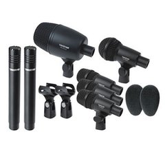 Set Kit De Microfonos Para Bateria 7 Piezas Takstar Dms-7as