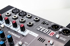 Mixer Consola Allen & Heath Zedi 8 Mezclador de audio híbrido compacto/interfaz USB - comprar online