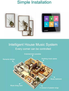 Atenuador De Audio Para Pared Tactil Receptor Bluetooth en internet