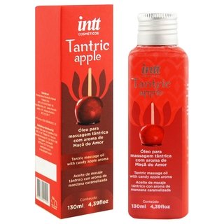 Embalagem vermelha do óleo de massagem Tantric Apple