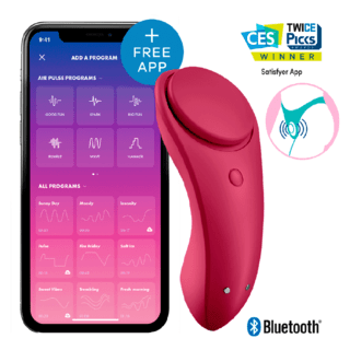 SATISFYER SEXY SECRET - Vibrador de Calcinha Com Controle por Aplicativo APP