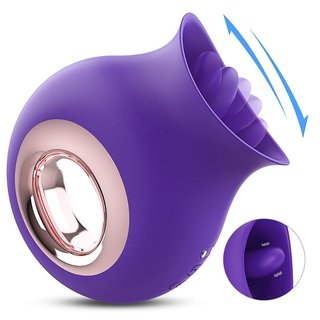 Simulador de Sexo Oral - Estimulador de Clitóris com Vibração - CLEOPATRA - ROXO - S-Hande 6917