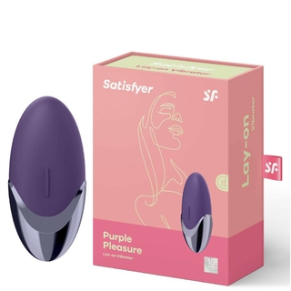 Satisfyer PURPLE PLEASURE Vibrador Estimulador Clitoriano Recarregável 10 Vibrações - SATISFYER