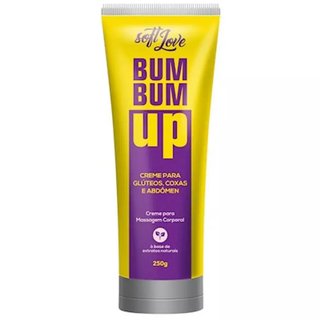 Bum Bum Up Creme Firmador de Glúteos Coxas e Abdômen 250g - Soft Love