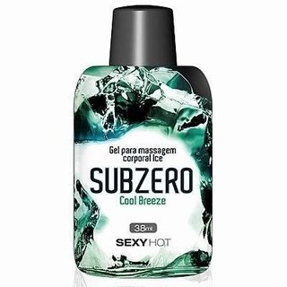 Gel para massagem beijável SUBZERO - Cool Breeze