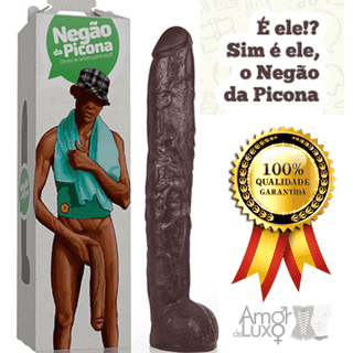 Pênis Prótese Negão da Picona - Piroca - 39cm