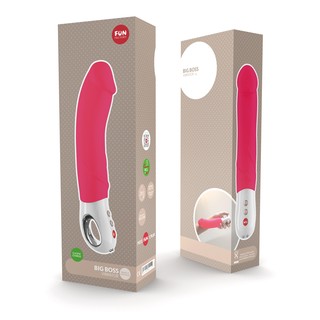 Pênis Vibrador LUXO 12 Frequências - Big Boss Fun Factory - 11210004