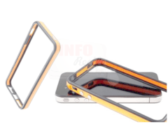 Capa Bumper Preto e Amarelo iPhone 5 5S SE - 051054 - comprar online