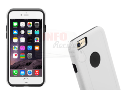 Capa Double Layer PRO Branco e Preto iPhone PLUS 6 6S - comprar online