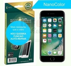 Kit Premium HPrime NanoColor Preta Iphone 7 Plus e 8 Plus
