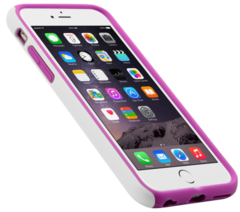 Capa Double Layer PRO Branco e Rosa iPhone PLUS 6 6S - comprar online