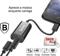 Adaptador Lightning Com duas Entradas Lightning Baseus - comprar online