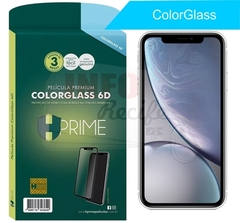 Película Premium HPrime Vidro ColorGlass 6D Preta Iphone XR e 11 - 7506