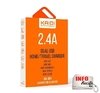 Carregador Parede Kaidi 2 USB 2.4A KD301 na internet